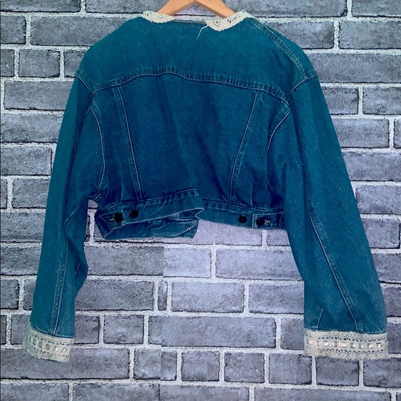 Cropped Denim jacket - Picture 2 of 4